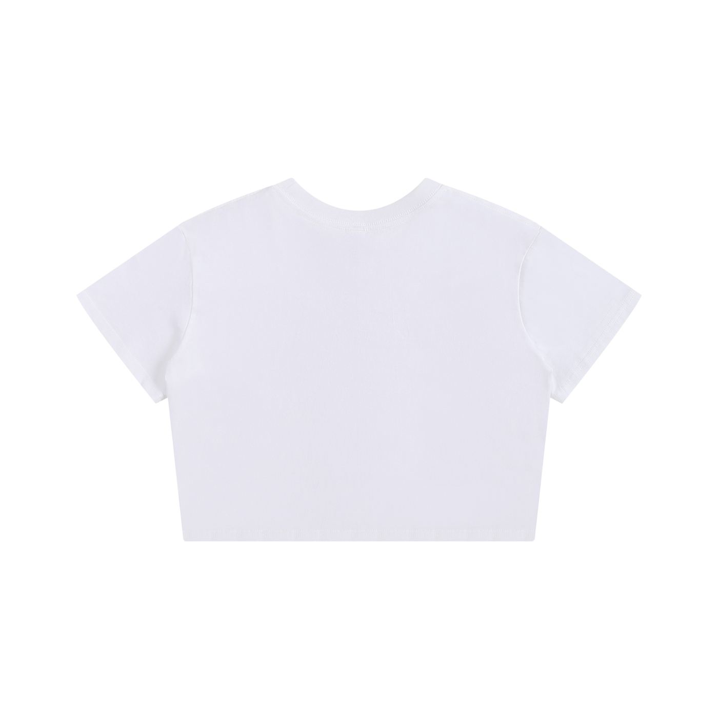 Girls Love That Sac (True Blue) Crop T-Shirt - 200 GSM