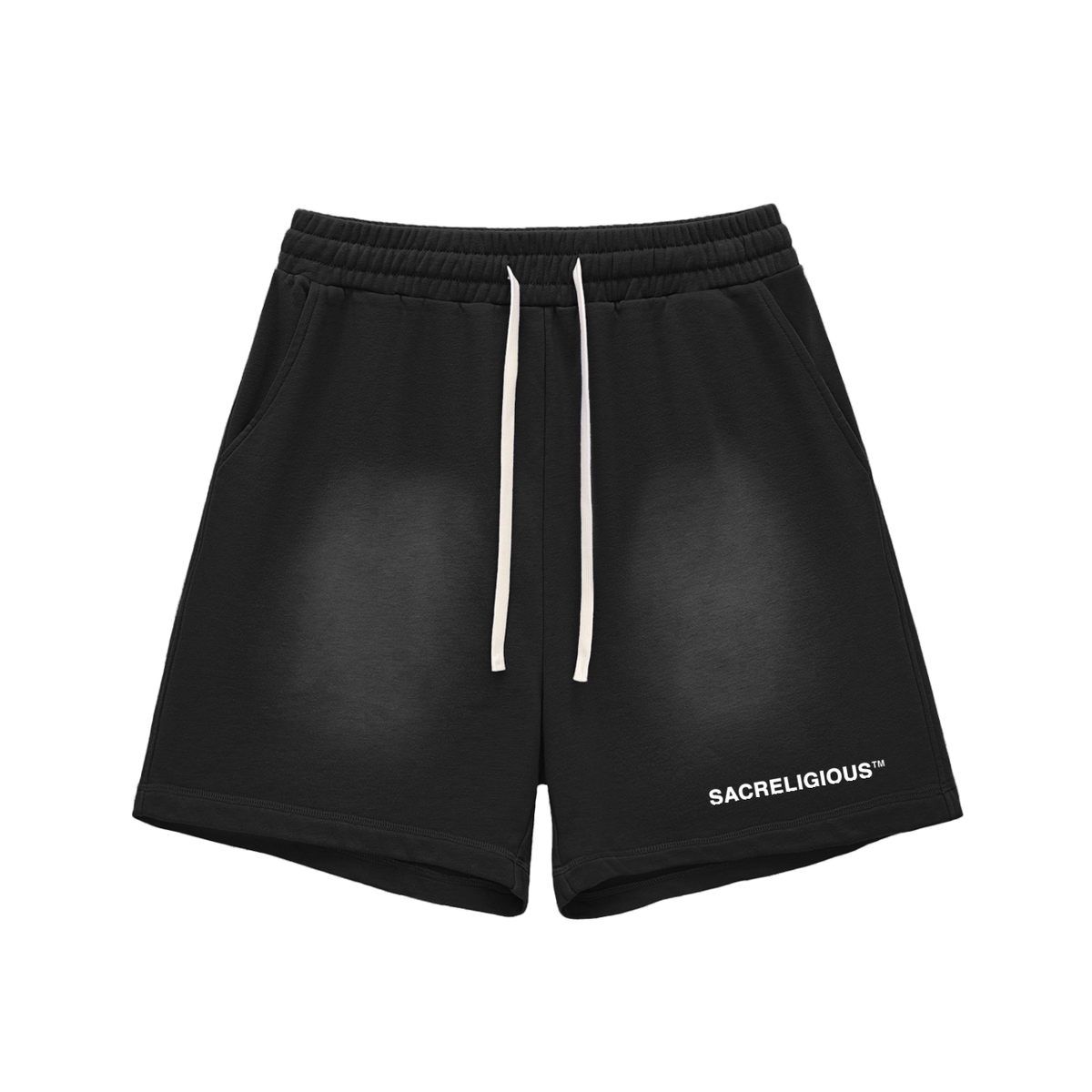 Men’s Faded Word Shorts