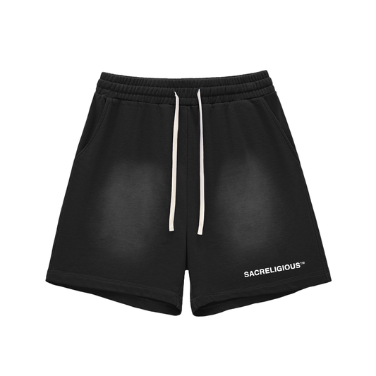 Men’s Faded Word Shorts