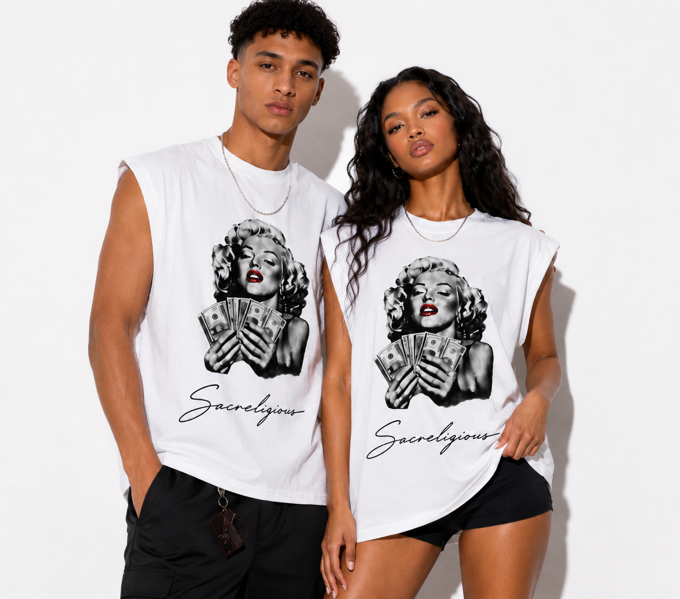 Marilyn Money Sleeveless T-Shirt